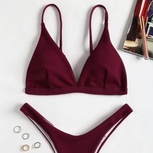 Red Thong Bathing Suit